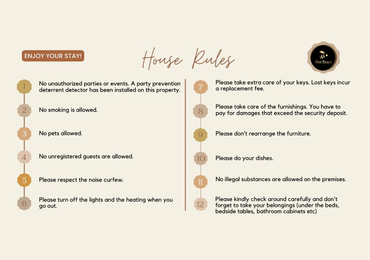 Bee Stays - Maliston House Great Sankey Екстериор снимка